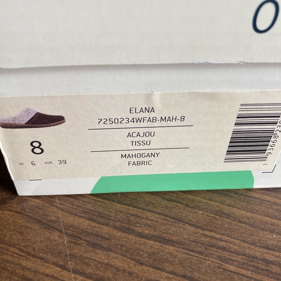 EARTH ORIGINS SUEDE KNIT CLOGS SLIP ON ELANA - Picture 6 of 7